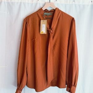 Princess Highway Women’s Rust Dress Shirt